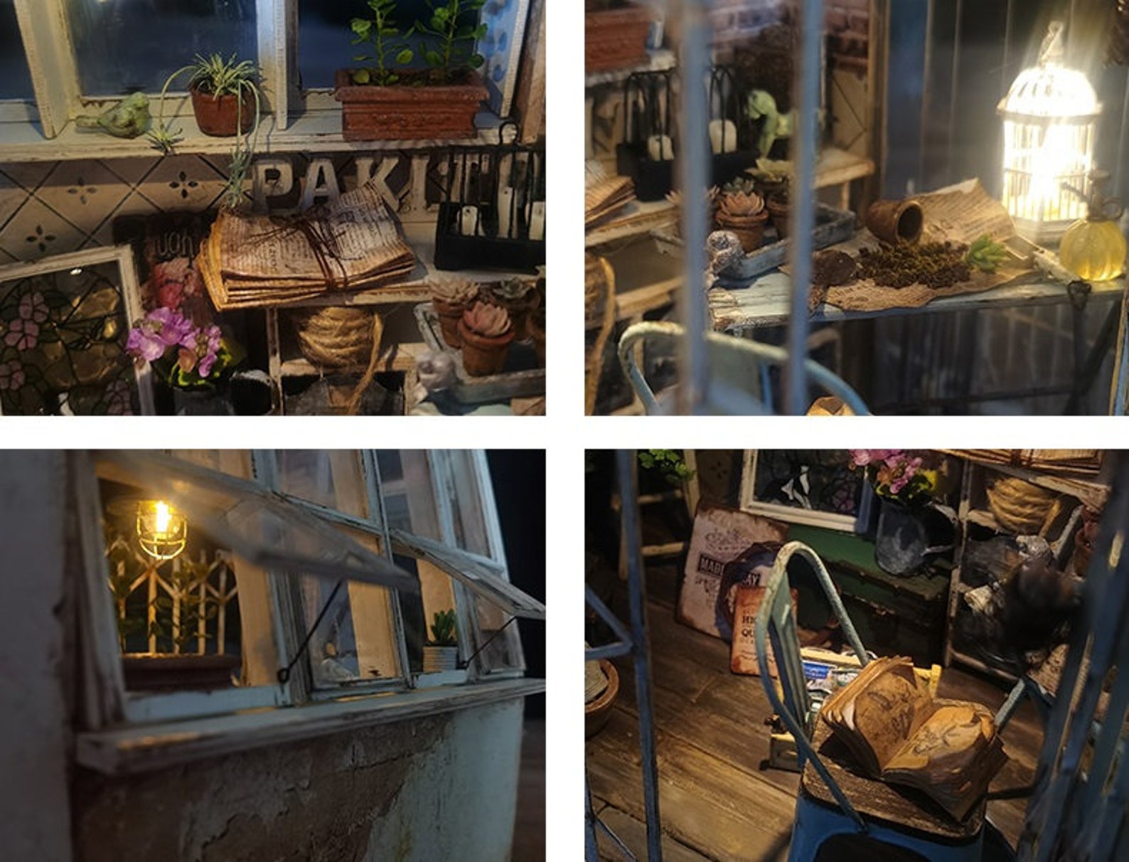 DIY Dollhouse Kit Irish Extravaganza Rustic Style Hut Etsy