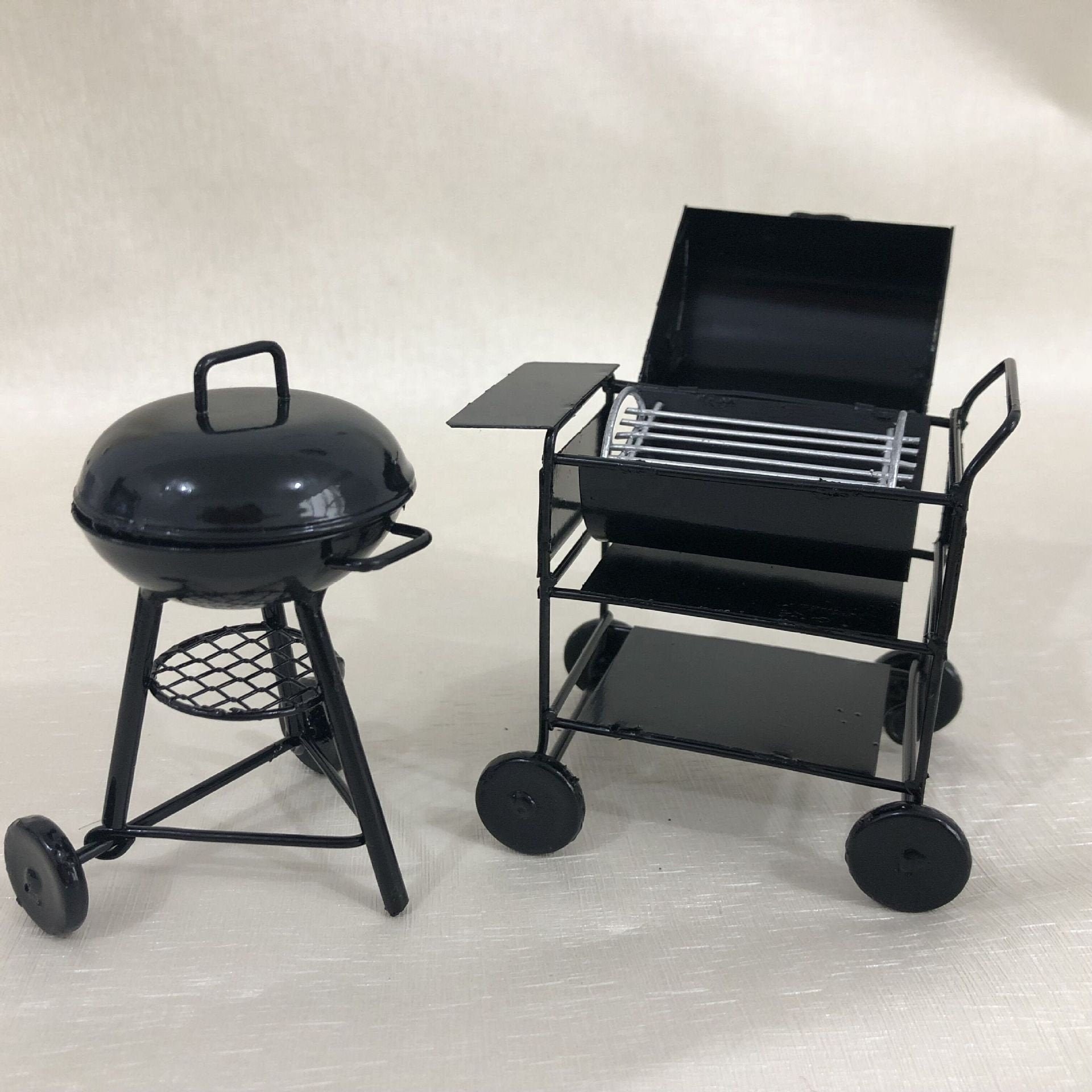 112 Scale Dollhouse Furniture Miniature BBQ Grill Set BBQ Etsy UK