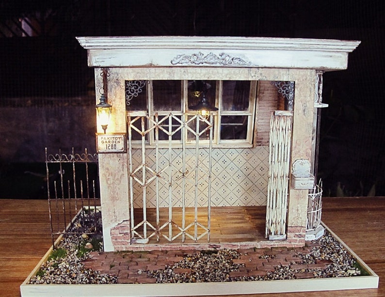 DIY Dollhouse Kit Irish Extravaganza Rustic Style Hut Etsy