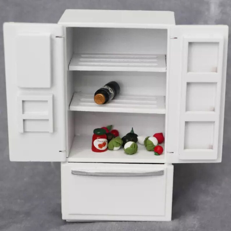Buy 112 Scale Miniature Fridge Miniature Refrigerator Real Online in