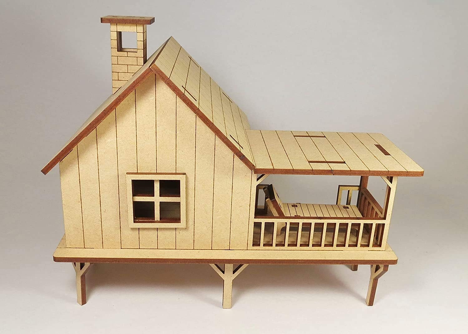 DIY Wooden Doll House Kit DIY Beach House Miniature Farm Etsy UK