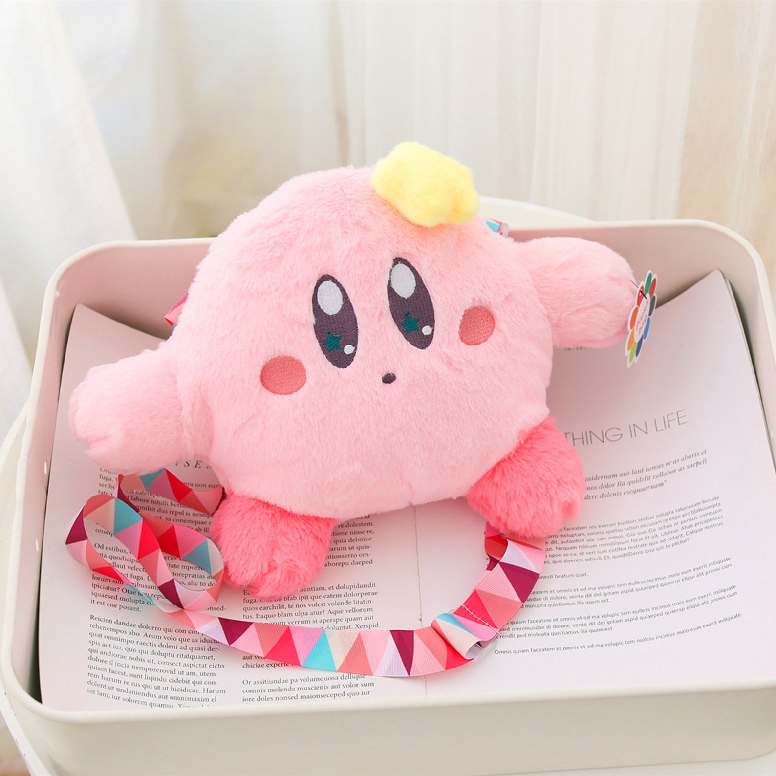 Cute Kirby Bag With Sling New Star Kirby Crossbody Bag Etsy