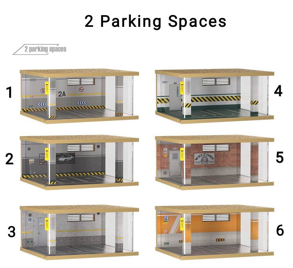 Spielzeugauto Aufbewahrung Die Cast Car Garage Diorama | Etsy