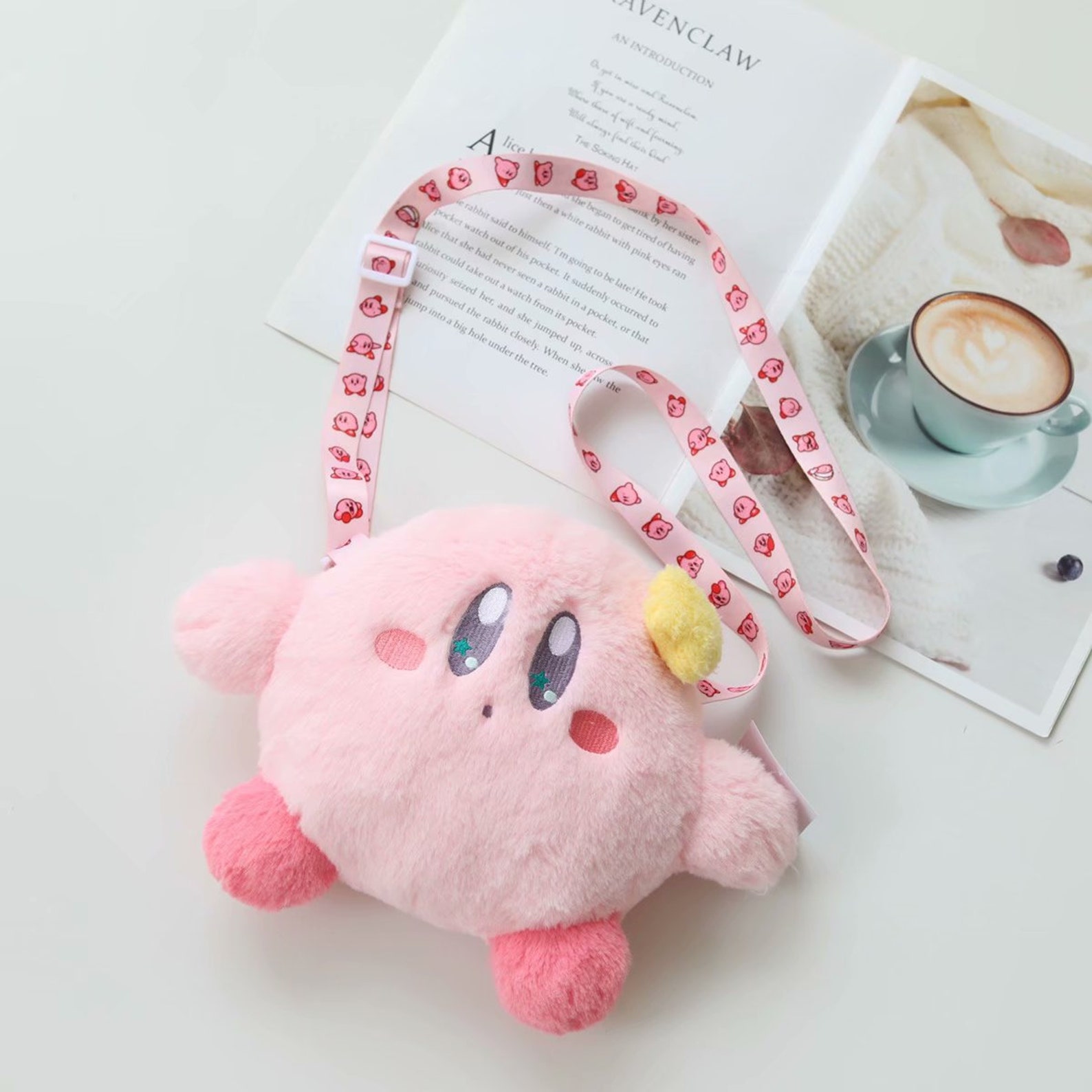 Cute Kirby Bag With Sling New Star Kirby Crossbody Bag Etsy
