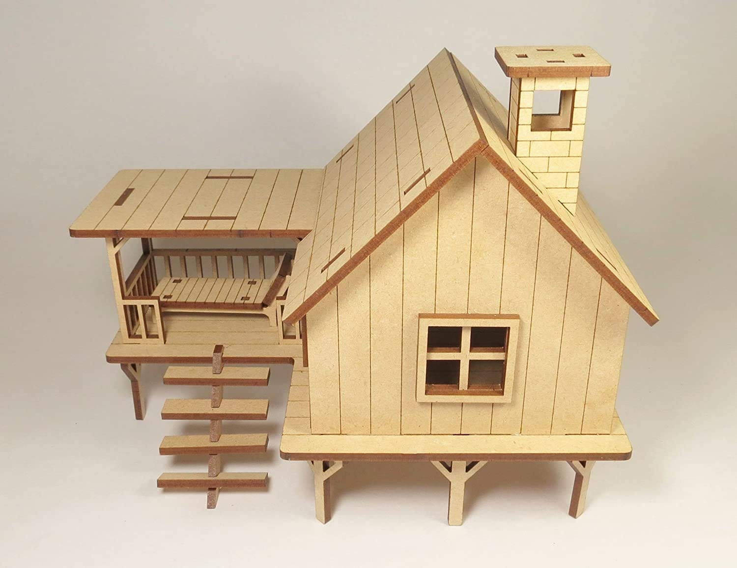 DIY Wooden Doll House Kit DIY Beach House Miniature Farm Etsy UK