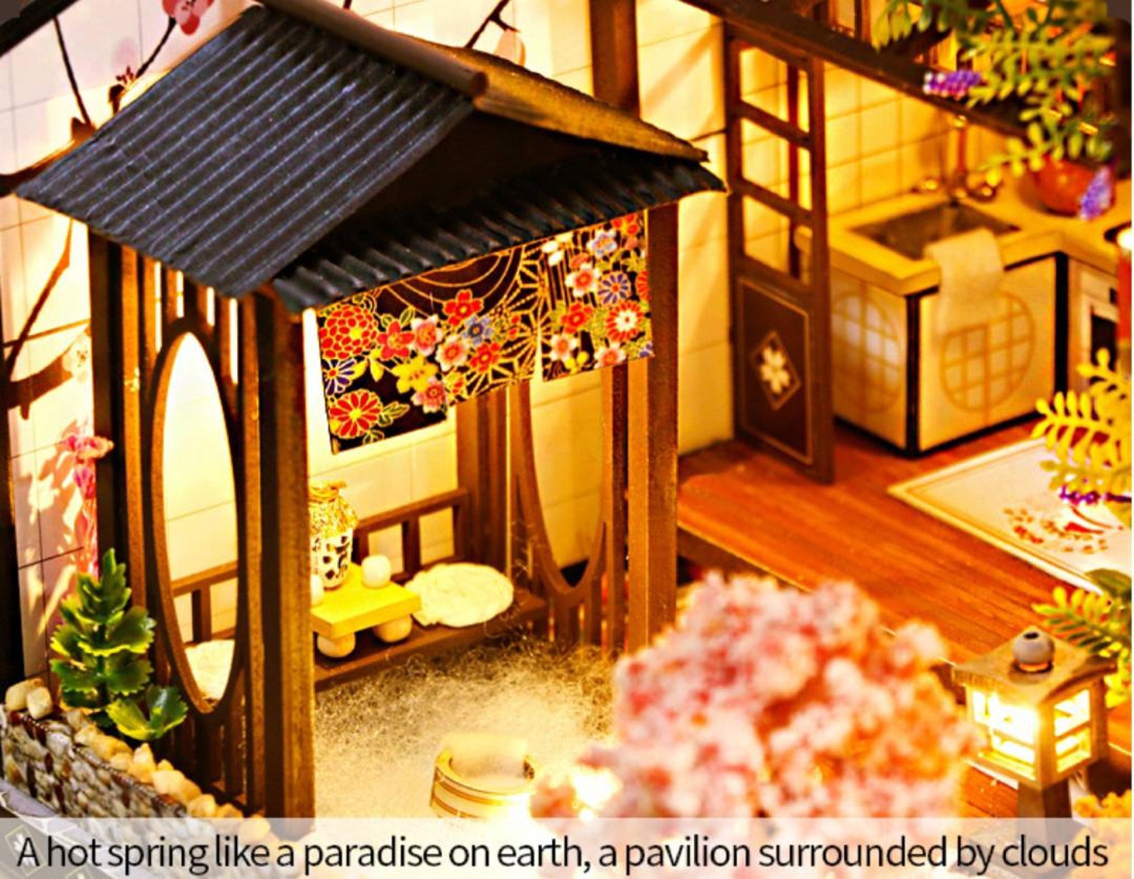 DIY Japanese Dollhouse Traditional Style Wooden Miniature Doll Etsy