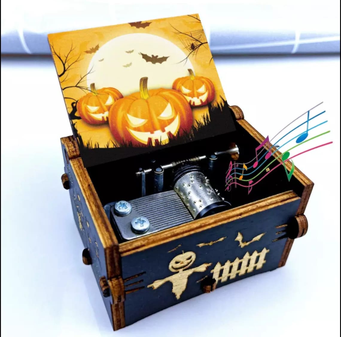 Halloween Music Box Nightmare Before Christmas Music Box Etsy
