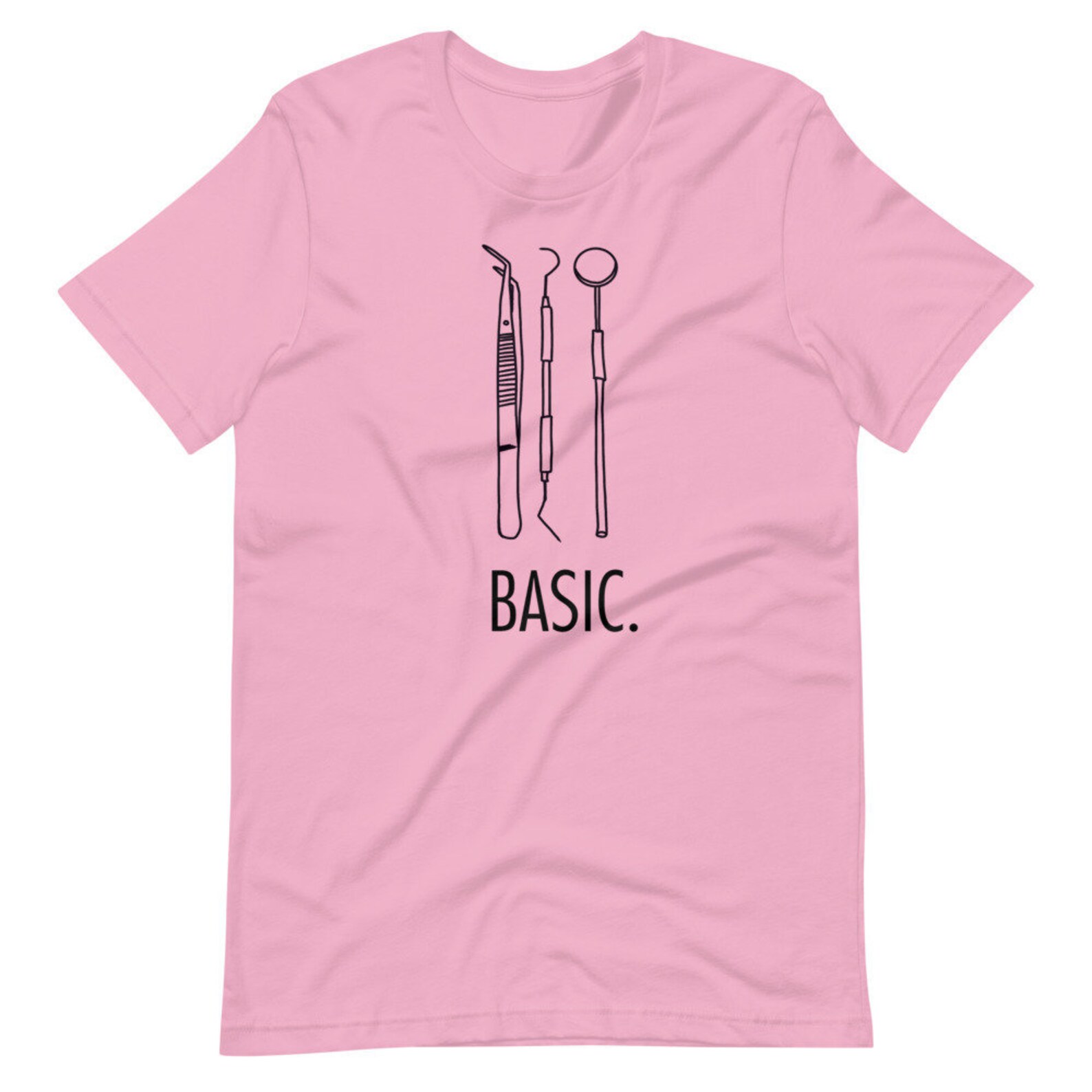 BASIC Dental Tshirt Dentist Hygienist Dental Student Etsy