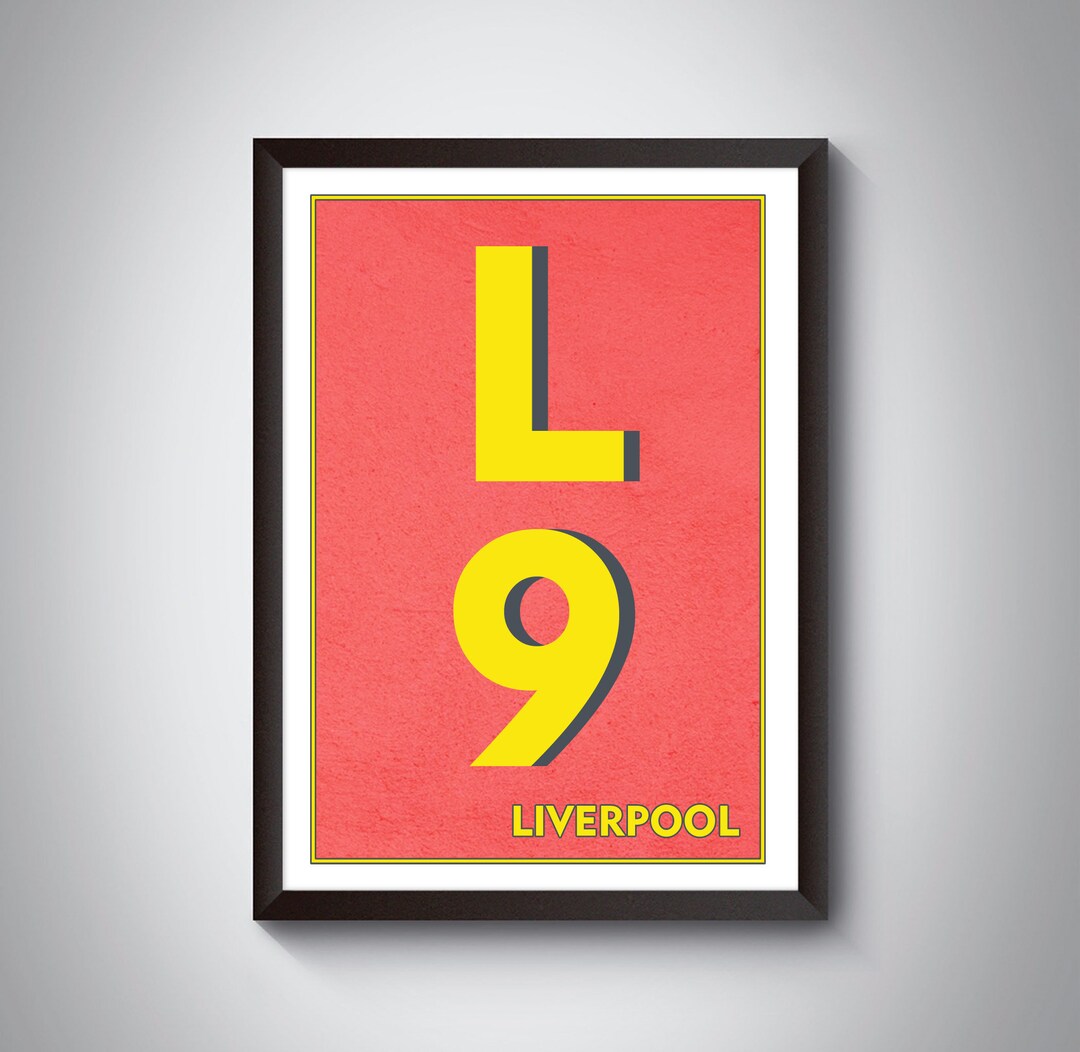L9 Postcode L9 | Aintree, Fazakerley, Orrell Park, Walton Print, LIVERPOOL Print ...