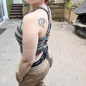 Sawyer Tank Top / Halter Top / Crop Top Crochet Pattern