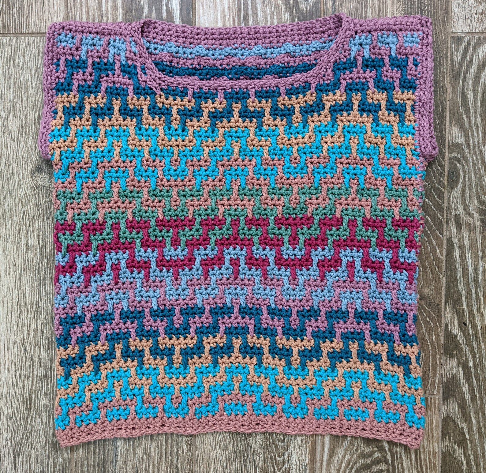 Rayne Bo Mosaic Crochet Top Pattern - Etsy