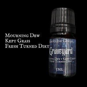 Graveyard | Goth Perfume Oil | Alt | Unique Fragrance | Spring | Summer | Gender Neutral | Gothic Fragrance | Spooky