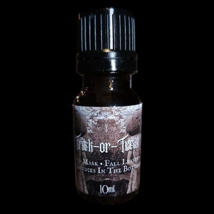 Trick-Or-Treat Perfume *Pre-order* | Goth Perfume Oil | Alt | Unique Fragrance | Black Amber | Gender Neutral | Gothic Fragrance | Spooky