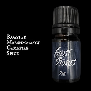 GHOST STORIES PERFUME | Goth Perfume Oil | Alternative | Unique Fragrance | Campfire | Woody | Gender Neutral | Gothic Fragrance | Spooky
