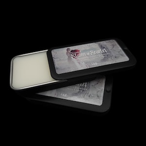 Stains of Scarlet Solid Perfume | Goth Perfume | Alternative | Unique Fragrance | Strawberry | Summer | Gender Neutral | Gothic Fragrance
