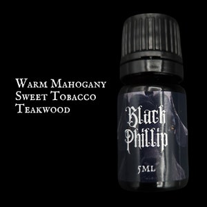 PERFUME BLACK PHILLIP / Aceite de perfume gótico / Alternativo / Fragancia única / Madera de teca y caoba / Género neutro / Fragancia gótica / Escalofriante