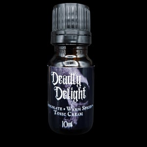 Deadly Delight | Goth Perfume Oil | Alternative | Unique Fragrance | Gender Neutral | Gothic Fragrance | Spooky | Fall | Winter