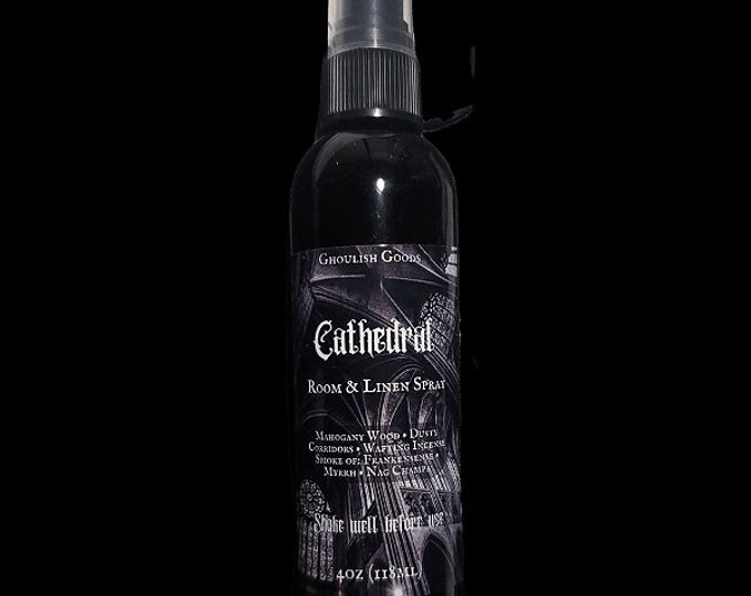CATHEDRAL SPRAY Goth Room Spray and Linen Alternative Unique Fragrance ...