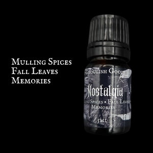 NOSTALGIA PERFUME | Goth Perfume Oil | Alternative | Perfume Oil | Gothic Fragrance | Cotton Candy | Clown | Themed Perfumes | Spooky