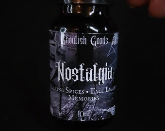 NOSTALGIA PERFUME | Goth Perfume Oil | Alternative | Perfume Oil | Gothic Fragrance | Cotton Candy | Clown | Themed Perfumes | Spooky