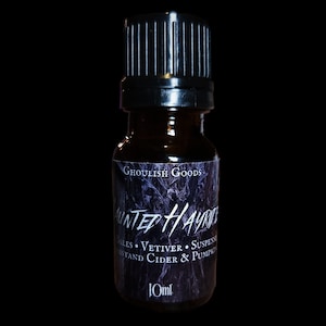 Haunted Hayride Perfume *Pre-order* | Goth Perfume Oil | Alt | Unique Fragrance | Black Amber | Gender Neutral | Gothic Fragrance | Spooky