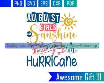 Download August Birthday Svg Etsy
