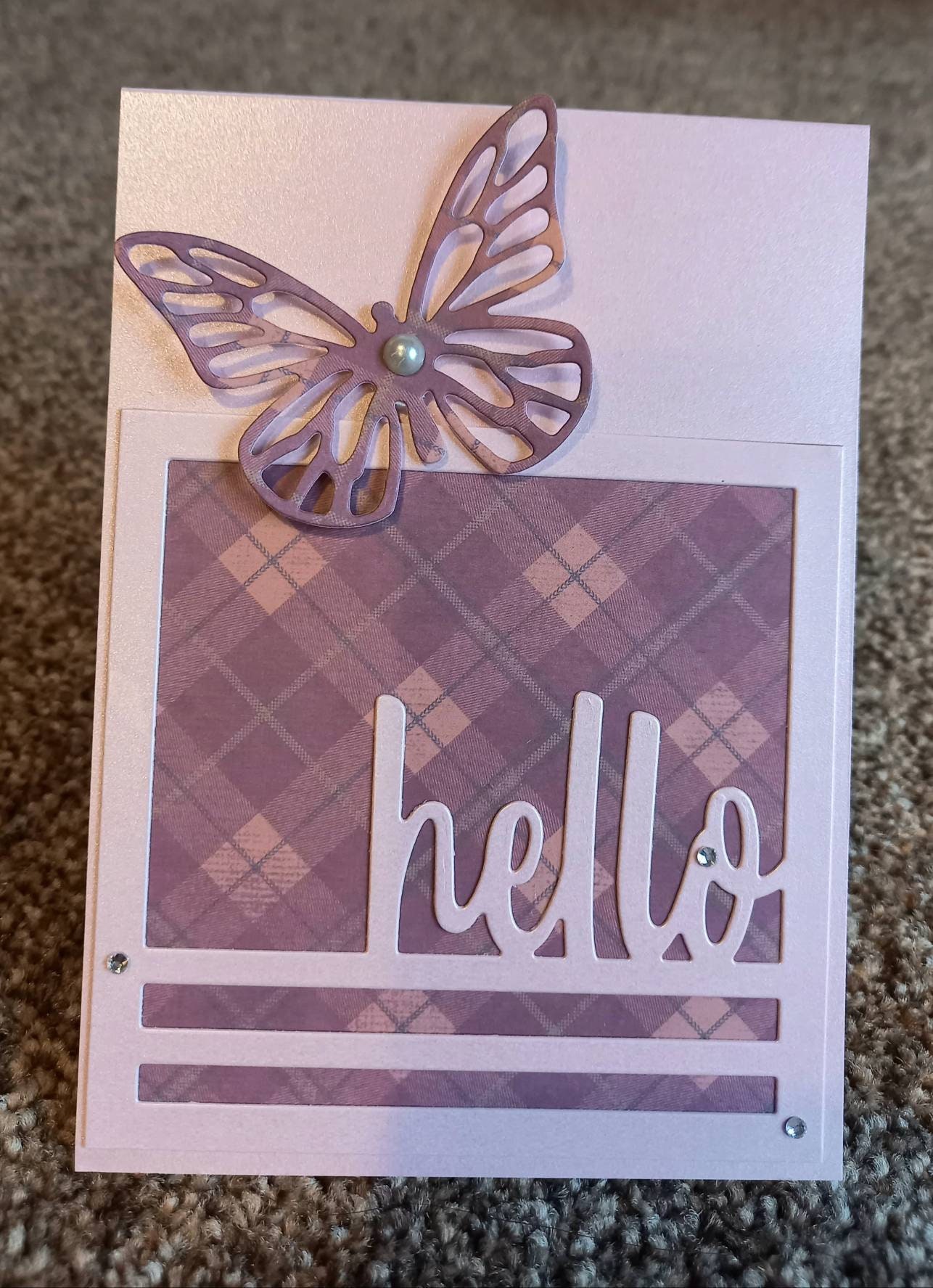 Set of 5 Handmade greetings cards. BirthdayThinking of Etsy