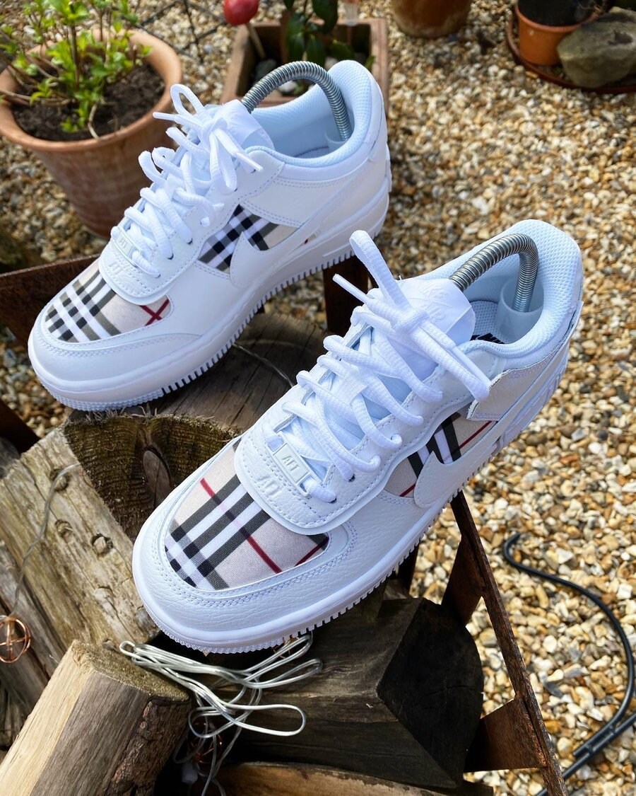 burberry nike air force 1
