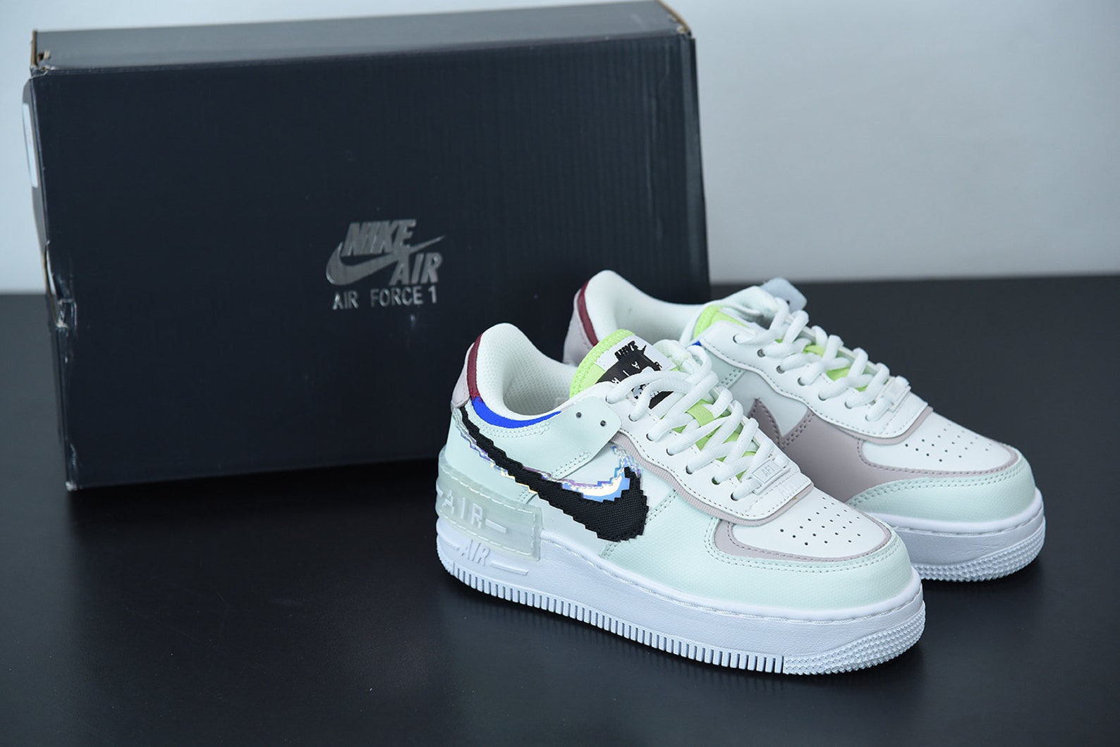 Nike Air Force 1 Shadow Barely Green Crimson Tint For Sale â Sneaker Hello