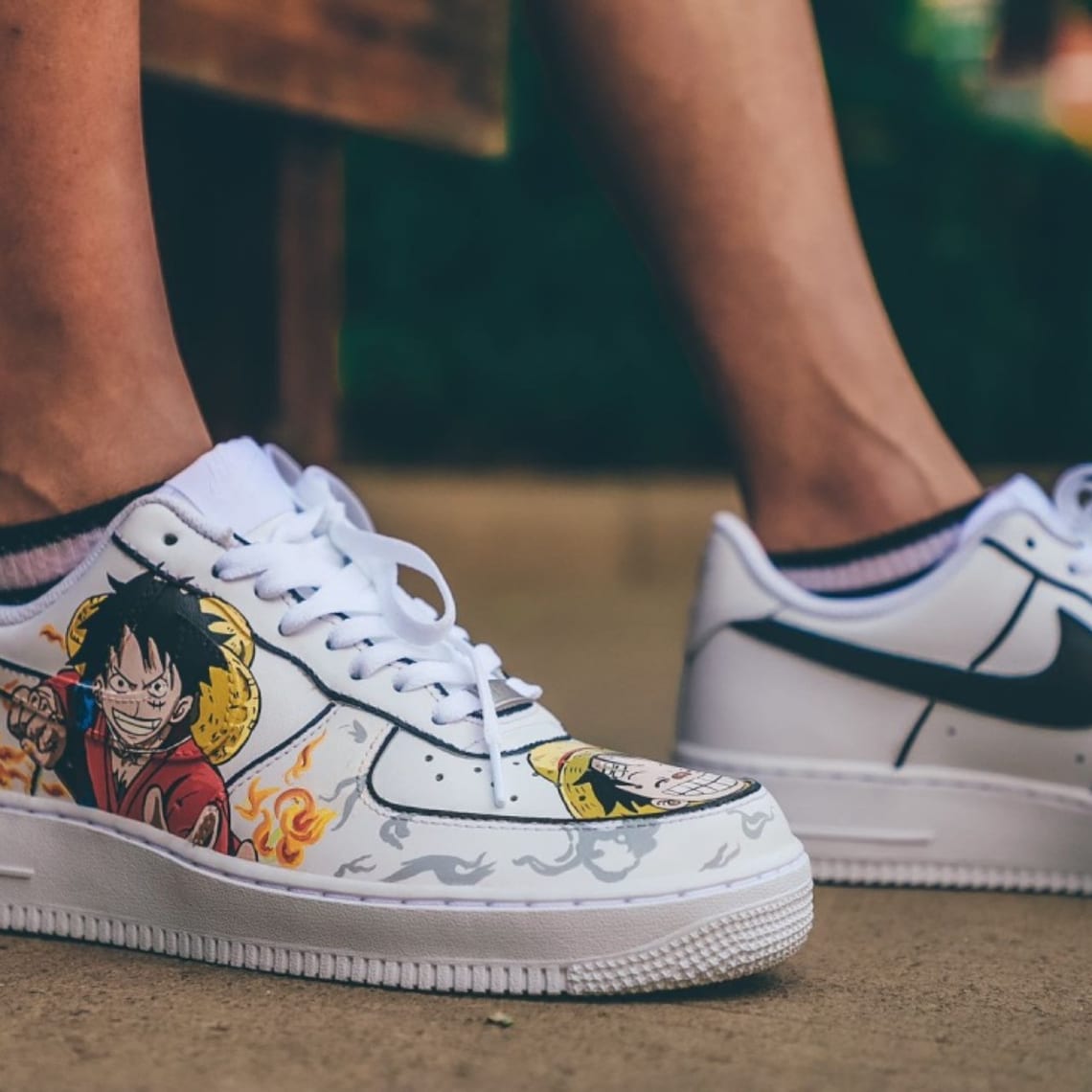 Air Force One Custom One Piece Custom AF1 : One PieceX Air force 1 Anime Custom Nike AF1 | Etsy