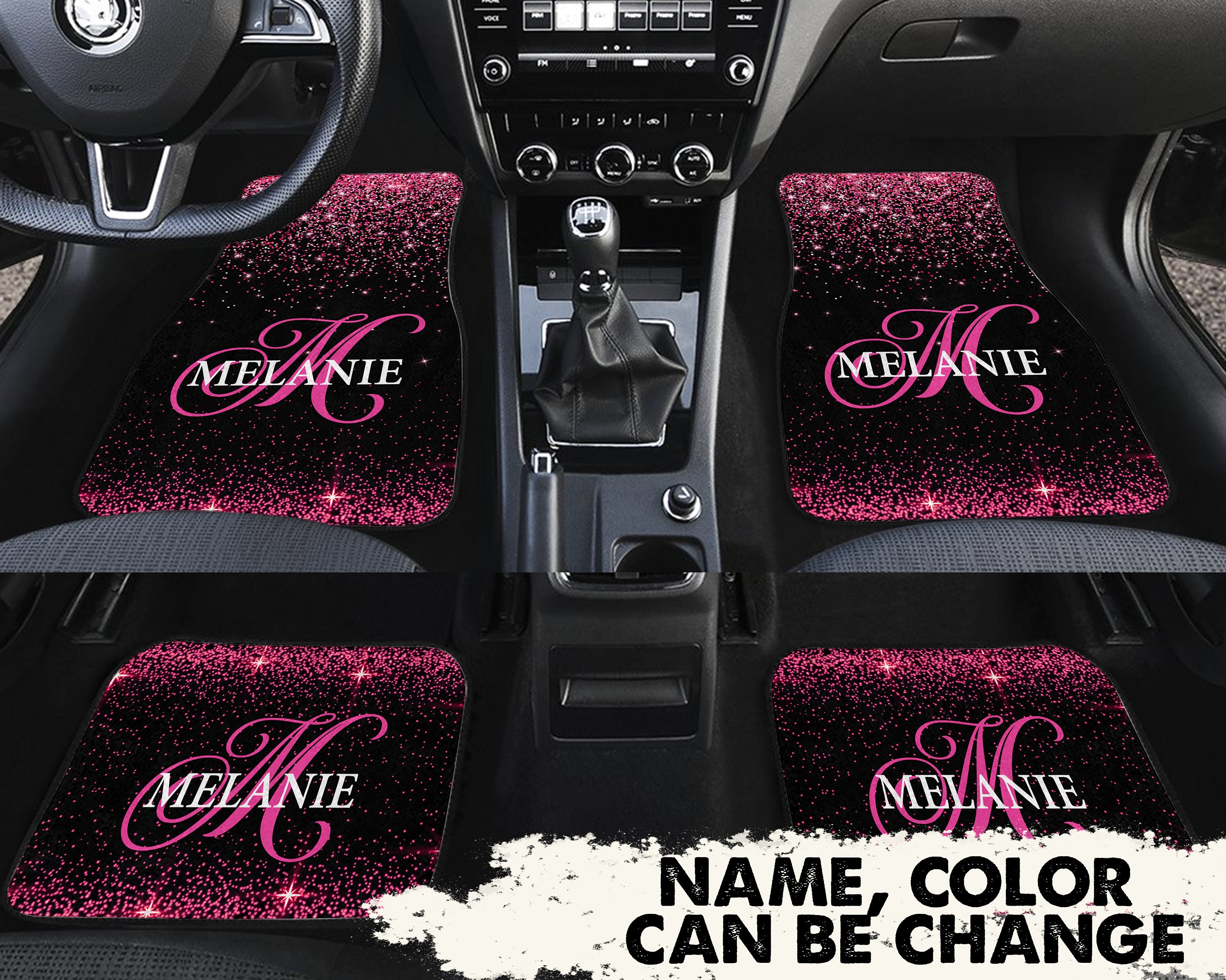 Glitter Car Mat -  UK