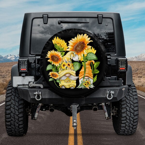 Jeep Tire Cover Hippie Etsy