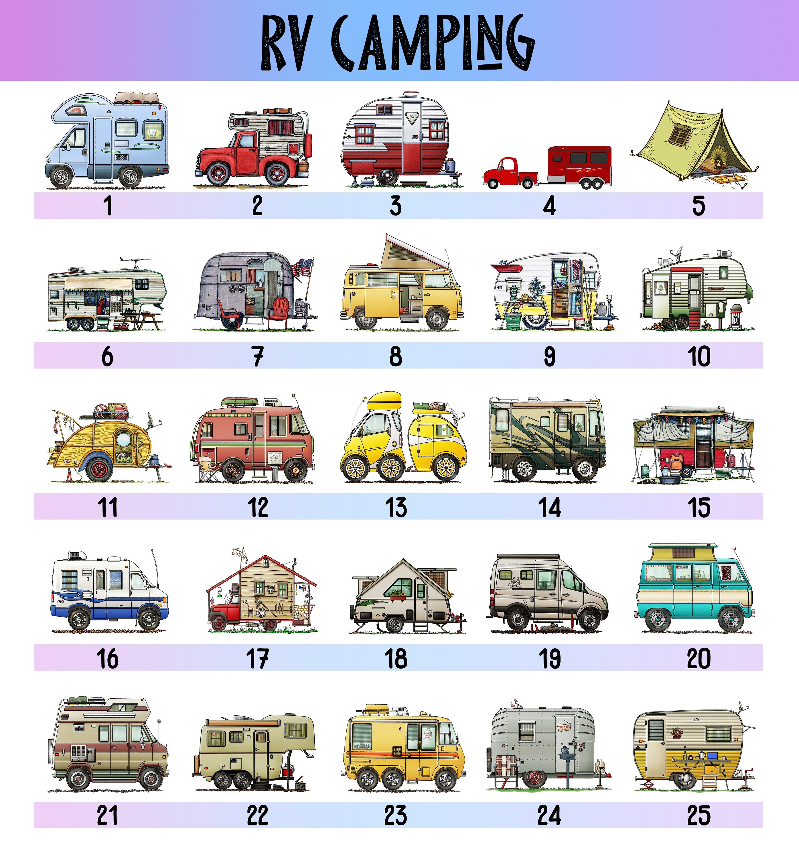 Discover Custom Camping Couple Doormat, Custom RV Camping Car