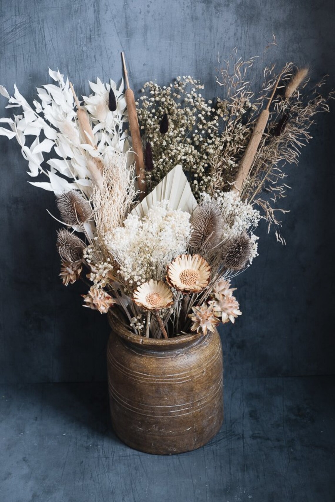 Clarissa Dried Flower Bouquet Luxe Etsy