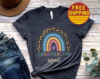 Chiro Squad Shirt Chiropractor Squad Tshirt Chiropractor Assistant Shirt Chiropractor Office Shirts Chiropractic Assistant Gifts For Women
