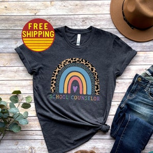 School Counselor Shirt School Counselor Gifts School Counselor Tshirt School Counseling Shirt Back To School Counselor Appreciation Gift Tee