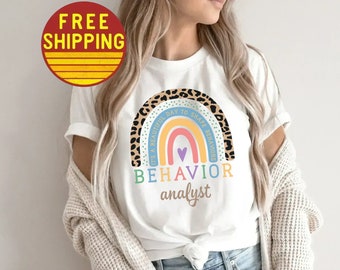 BCBA Gifts BCBA Shirt Behavior Analyst Shirt Behavior Analyst Gift For BCBA Behavior Analysis Shirt Aba Shirts Rbt Shirts Autism Shirt Tee