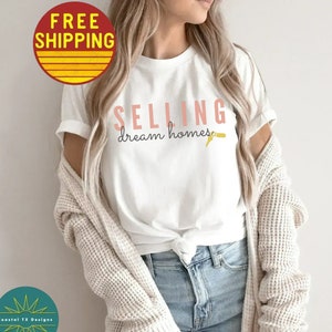 Real Estate Shirt Realtor Gift For Realtor Gift For Agent Real Estate Agent Gift Real Estate Agent Shirt Realtor Shirt Licensed To Sell Tee