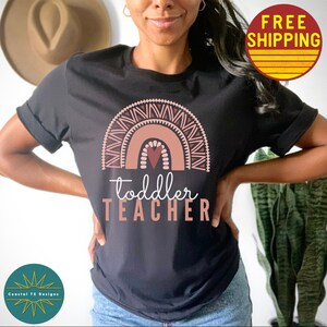 Toddler Teacher Shirt Toddler Teacher Gift Toddler Squad Shirt Early Childhood Education Shirt Daycare Provider Gift Daycare Teacher Gifts