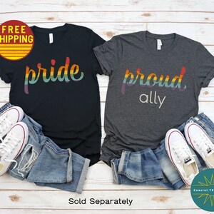 Pride Shirt Pride Month Shirt Pride Shirts Women Pride Shirt Men Rainbow Pride Shirt Pride Ally Shirt Pride Ally Flag Pride Apparel T-shirt