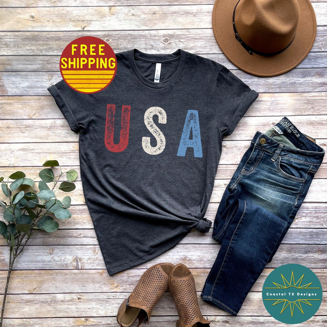 Fourth of July Shirt Women 4th of July Shirt USA Shirt America Shirt ...