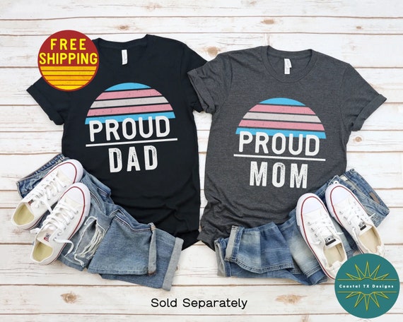 Transgender Parent Pride Shirt Proud Transgender Mom Shirt Proud Transgender Dad Shirt Proud Transgender Parent Shirt Trans Shirt For Mom
