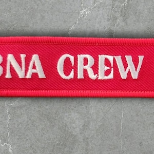 BNA CREW inspired bag tag/keychain.