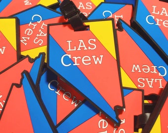 Southwest inspired luggage tags for those wonderful flight attendants based in LAS