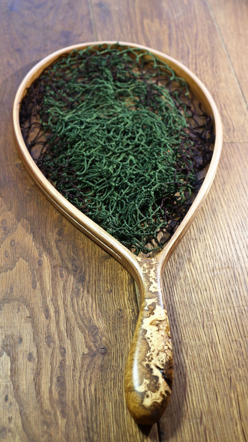 Wooden Trout Landing Net Etsy