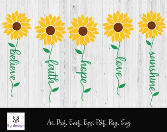 Download Sunflower Faith Etsy