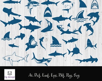 Download Shark Svg Etsy