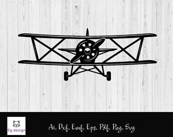 Download Old Plane Svg Etsy