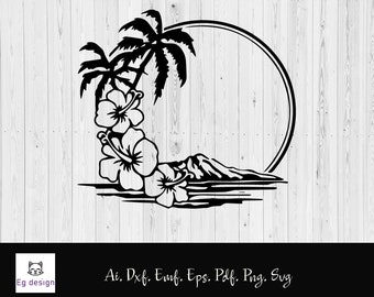 Download Palm Tree Svg Etsy