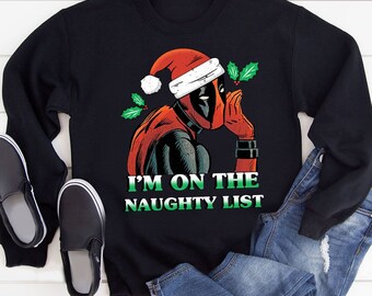 deadpool christmas jumper uk